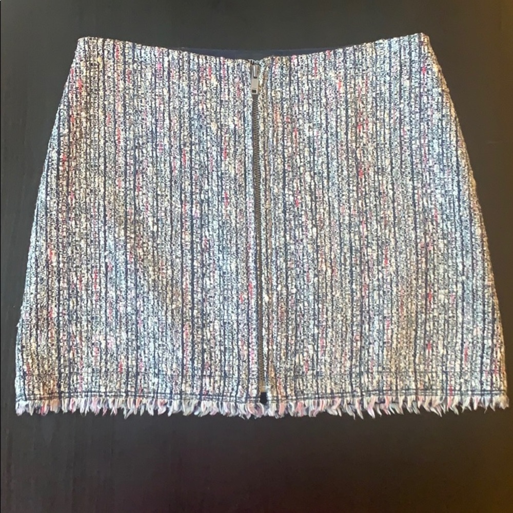 Theory Jacquard Mini Skirt Size 0